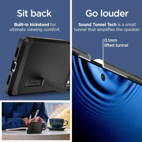 Kup Case Spigen Tough Armor Google Pixel 7 Pro Schwarz - SPN2550 - {ean13} - Sklep Home Screen