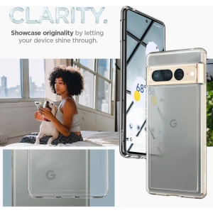 Kup Etui Spigen Ultra Hybrid Google Pixel 7 Pro Crystal Clear - SPN2551 - {ean13} - Sklep Home Screen