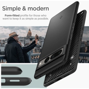 Buy Spigen Thin Fit Google Pixel 7 Pro Black - SPN2554 - {ean13} - Home Screen Store Europe