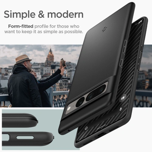 Buy Spigen Thin Fit Google Pixel 7 Pro Black - SPN2554 - {ean13} - Home Screen Store Europe