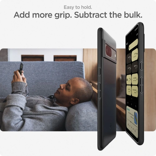 Kup Etui Spigen Thin Fit Google Pixel 7 Negru - SPN2555 - {ean13} - Sklep Home Screen