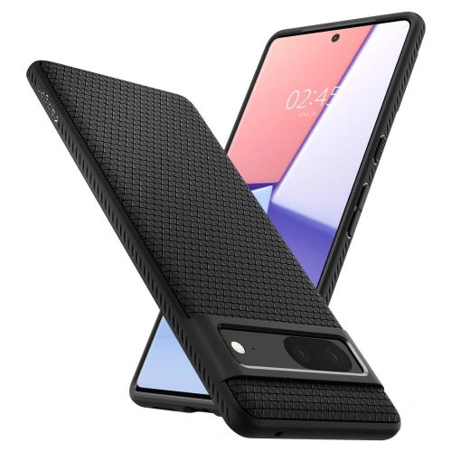 Kup Case Spigen Liquid Air Google Pixel 7 Matt Schwarz - SPN2556 - {ean13} - Sklep Home Screen
