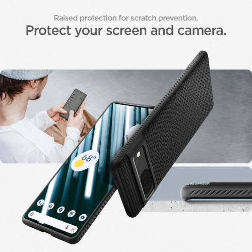Kup Etui Spigen Liquid Air Google Pixel 7 Negru Mat - SPN2556 - {ean13} - Sklep Home Screen