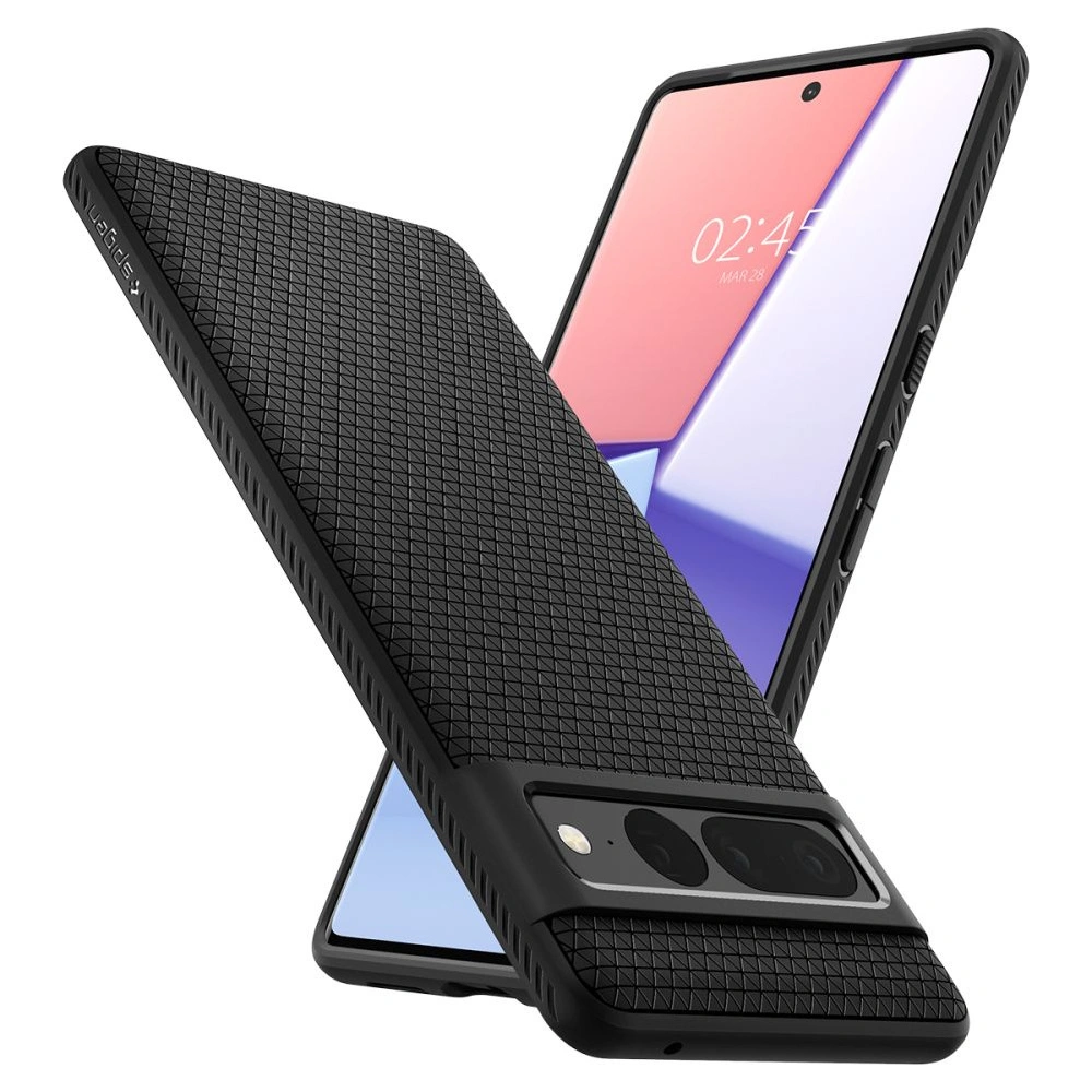 Etui Spigen Liquid Air Google Pixel 7 Pro Matte Black