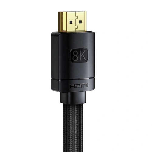 Kup HDMI-HDMI Baseus Nagyfelbontású kábel 5m, 8K (fekete) - BSU3626 - {ean13} - Sklep Home Screen