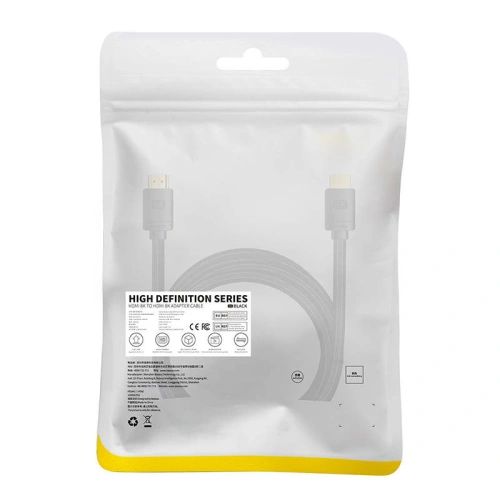 Kup Kabel HDMI do HDMI Baseus High Definition 5m, 8K (czarny) - BSU3626 - {ean13} - Sklep Home Screen