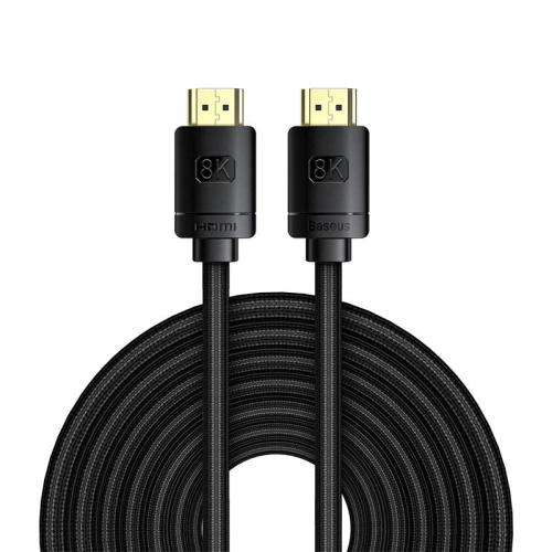 Kup Cablu HDMI la HDMI Baseus High Definition 10m, 8K (negru) - BSU3627 - {ean13} - Sklep Home Screen