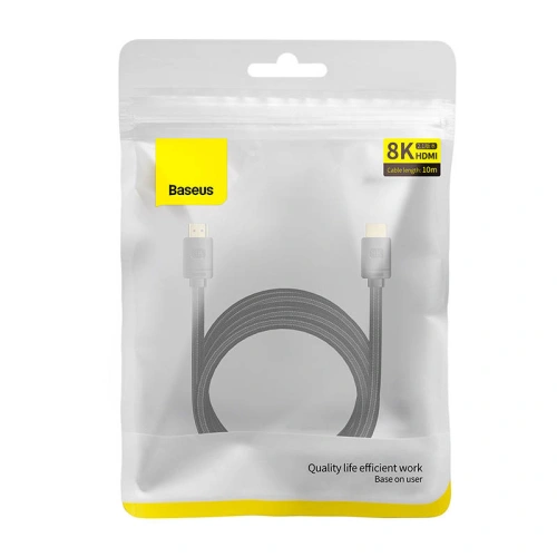 Kup Cablu HDMI la HDMI Baseus High Definition 10m, 8K (negru) - BSU3627 - {ean13} - Sklep Home Screen