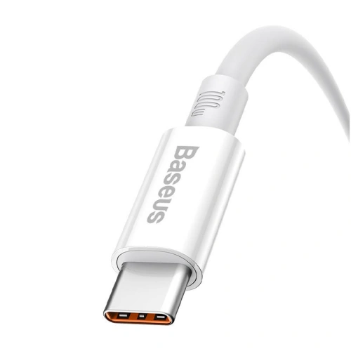 Buy Baseus Superior Series USB-USB-C Cable, 100W, 1m (white) - BSU3628 - {ean13} - Home Screen Store Europe