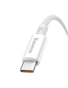 Kup Cablul USB la USB-C Baseus Superior Series, 100W, 1m (alb) - BSU3628 - {ean13} - Sklep Home Screen
