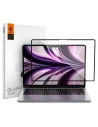 Edzett üveg Spigen Glas.TR Apple MacBook Air 13 2022-2023 Fekete