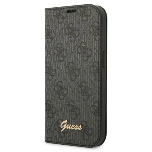 Buy Guess GUBKP14MHG4SHK Apple iPhone 14 Plus / 15 Plus black book 4G Vintage Gold Logo - GUE2188 - {ean13} - Home Screen Store Europe