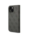Buy Guess GUBKP14MHG4SHK Apple iPhone 14 Plus / 15 Plus black book 4G Vintage Gold Logo - GUE2188 - {ean13} - Home Screen Store Europe