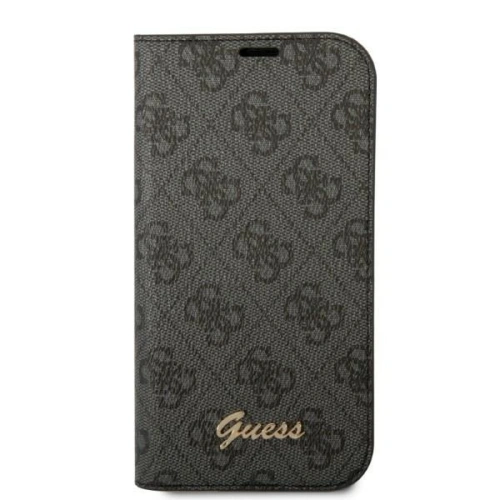 Kup Etui Guess GUBKP14MHG4SHK Apple iPhone 14 Plus / 15 Plus negru/black book 4G Vintage Gold Logo - GUE2188 - {ean13} - Sklep Home Screen