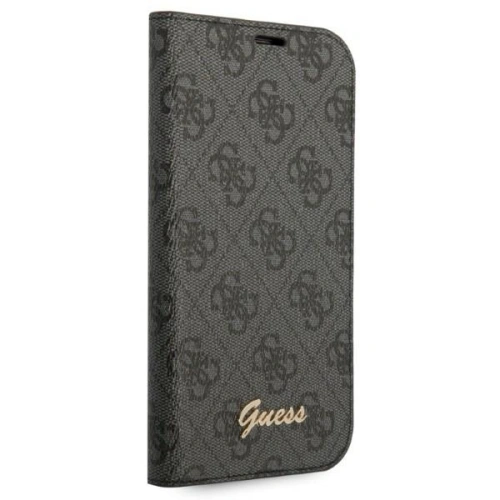Kup Etui Guess GUBKP14MHG4SHK Apple iPhone 14 Plus / 15 Plus negru/black book 4G Vintage Gold Logo - GUE2188 - {ean13} - Sklep Home Screen