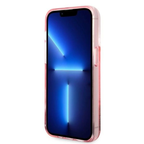 Kup Etui Karl Lagerfeld KLHCP14LLBKLCP Apple iPhone 14 Pro różowy/pink hardcase Liquid Glitter Big KL - KLD1175 - {ean13} - Sklep Home Screen