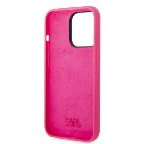 Kup Etui Karl Lagerfeld KLHCP14LSRSGRCF Apple iPhone 14 Pro hardcase różowy/pink Silicone RSG - KLD1176 - {ean13} - Sklep Home Screen