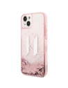 Buy Karl Lagerfeld KLHCP14MLBKLCP Apple iPhone 14 Plus / 15 Plus pink hardcase Liquid Glitter Big KL - KLD1178 - {ean13} - Home Screen Store Europe