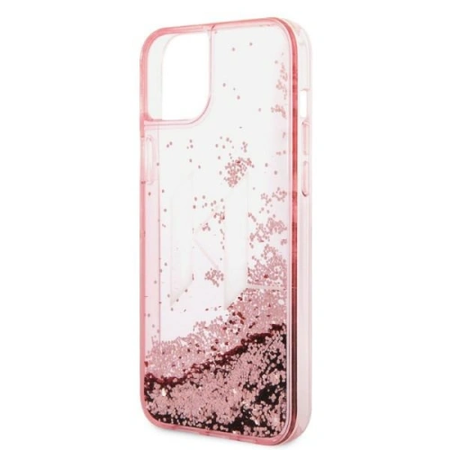 Kup Etui Karl Lagerfeld KLHCP14MLBKLCP Apple iPhone 14 Plus / 15 Plus rózsaszín/pink hardcase Liquid Glitter Big KL - KLD1178 - {ean13} - Sklep Home Screen