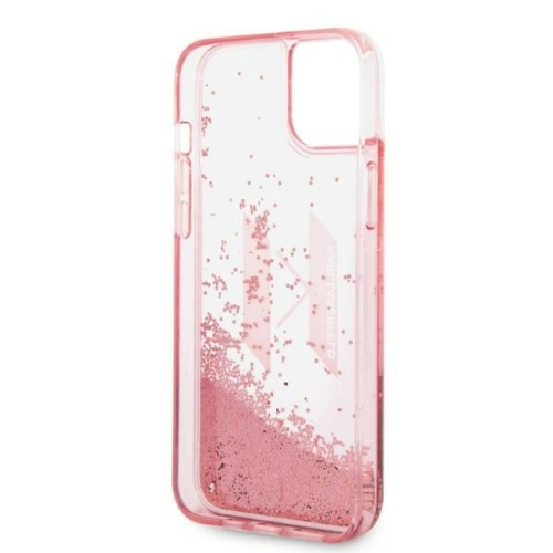 Buy Karl Lagerfeld KLHCP14MLBKLCP Apple iPhone 14 Plus / 15 Plus pink hardcase Liquid Glitter Big KL - KLD1178 - {ean13} - Home Screen Store Europe