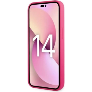 Etui Karl Lagerfeld KLHCP14MSRSGRCF Apple iPhone 14 Plus / 15 Plus hardcase różowy/pink Silicone RSG