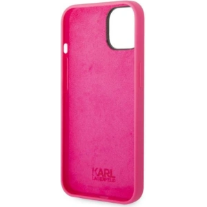 Etui Karl Lagerfeld KLHCP14MSRSGRCF Apple iPhone 14 Plus / 15 Plus hardcase różowy/pink Silicone RSG