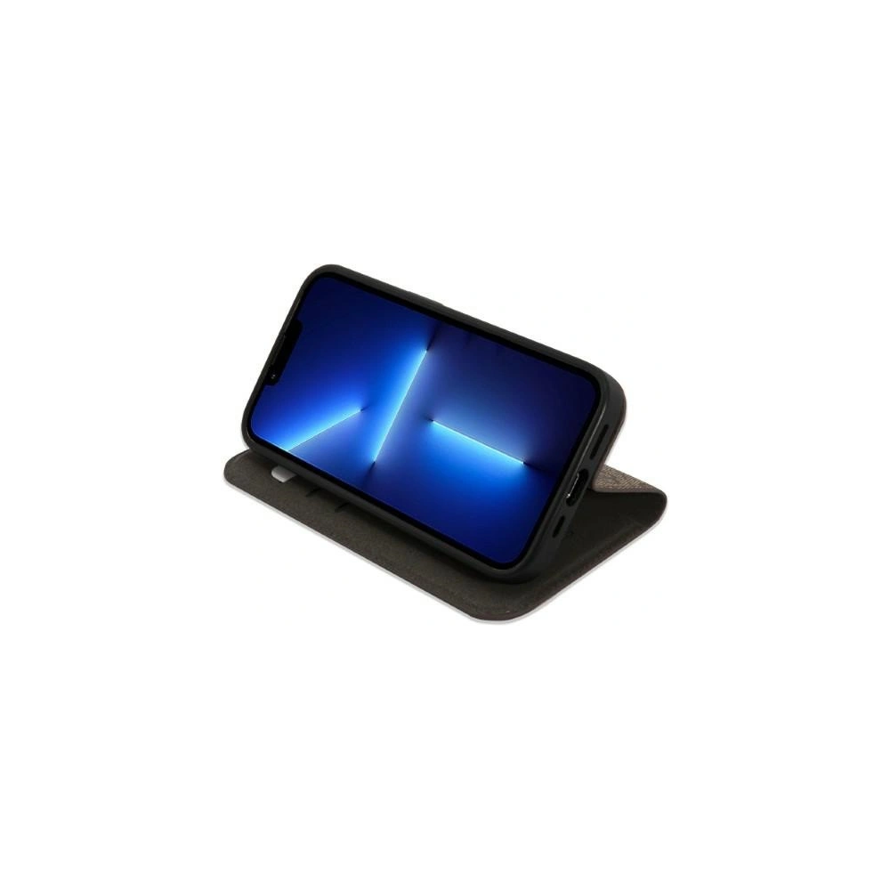 Etui Guess GUBKP14MHG4SHW Apple iPhone 14 Plus / 15 Plus brązowy/brown book 4G Vintage Gold Logo