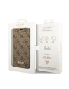 Buy Guess GUBKP14MHG4SHW Apple iPhone 14 Plus / 15 Plus brown book 4G Vintage Gold Logo - GUE2190 - {ean13} - Home Screen Store Europe