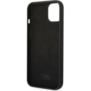 Etui Karl Lagerfeld KLHCP14MSRSGRCK Apple iPhone 14 Plus / 15 Plus hardcase czarny/black Silicone RSG