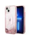 Etui Karl Lagerfeld KLHCP14SLBKLCP Apple iPhone 14 růžový/pink hardcase Liquid Glitter Big KL