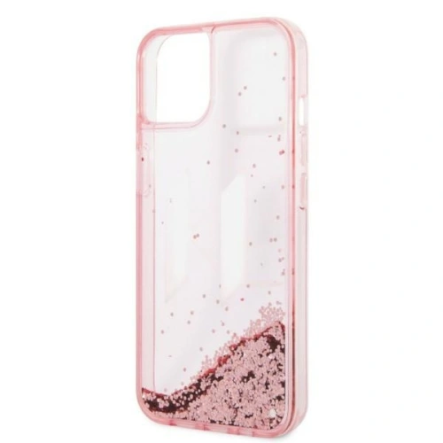 Kup Etui Karl Lagerfeld KLHCP14SLBKLCP Apple iPhone 14 różowy/pink hardcase Liquid Glitter Big KL - KLD1181 - {ean13} - Sklep Home Screen
