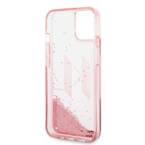 Kup Etui Karl Lagerfeld KLHCP14SLBKLCP Apple iPhone 14 różowy/pink hardcase Liquid Glitter Big KL - KLD1181 - {ean13} - Sklep Home Screen