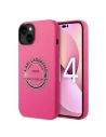 Case Karl Lagerfeld KLHCP14SSRSGRCF Apple iPhone 14 Hardcase rosa/pink Silikon RSG
