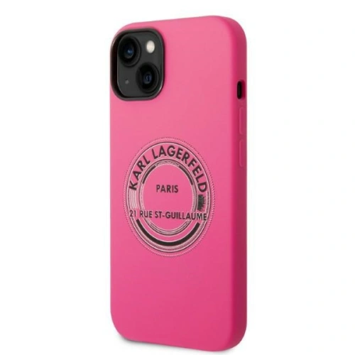 Kup Etui Karl Lagerfeld KLHCP14SSRSGRCF Apple iPhone 14 hardcase růžový/pink Silicone RSG - KLD1182 - {ean13} - Sklep Home Screen