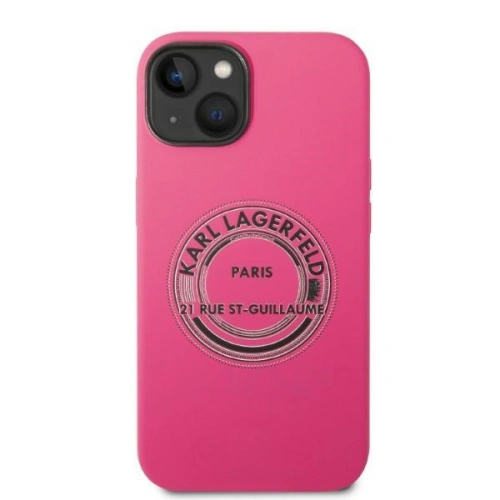 Kup Etui Karl Lagerfeld KLHCP14SSRSGRCF Apple iPhone 14 hardcase růžový/pink Silicone RSG - KLD1182 - {ean13} - Sklep Home Screen