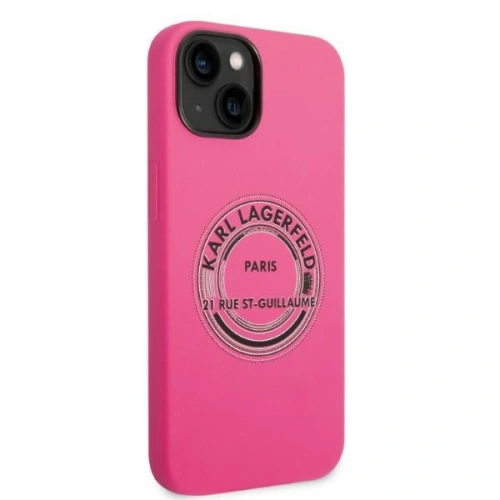 Kup Etui Karl Lagerfeld KLHCP14SSRSGRCF Apple iPhone 14 hardcase růžový/pink Silicone RSG - KLD1182 - {ean13} - Sklep Home Screen