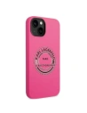 Kup Etui Karl Lagerfeld KLHCP14SSRSGRCF Apple iPhone 14 hardcase růžový/pink Silicone RSG - KLD1182 - {ean13} - Sklep Home Screen