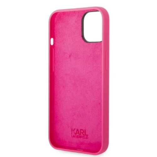 Kup Etui Karl Lagerfeld KLHCP14SSRSGRCF Apple iPhone 14 hardcase růžový/pink Silicone RSG - KLD1182 - {ean13} - Sklep Home Screen