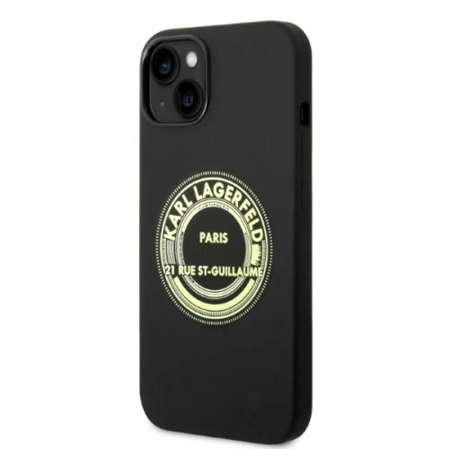Kup Etui Karl Lagerfeld KLHCP14SSRSGRCK Apple iPhone 14 hardcase černý/black Silicone RSG - KLD1183 - {ean13} - Sklep Home Screen
