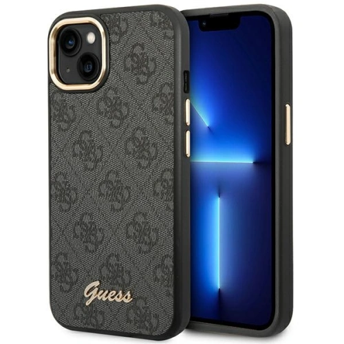 Kup Etui Guess GUHCP14SHG4SHK Apple iPhone 14 černé/black hard case 4G Vintage Gold Logo - GUE2197 - {ean13} - Sklep Home Screen