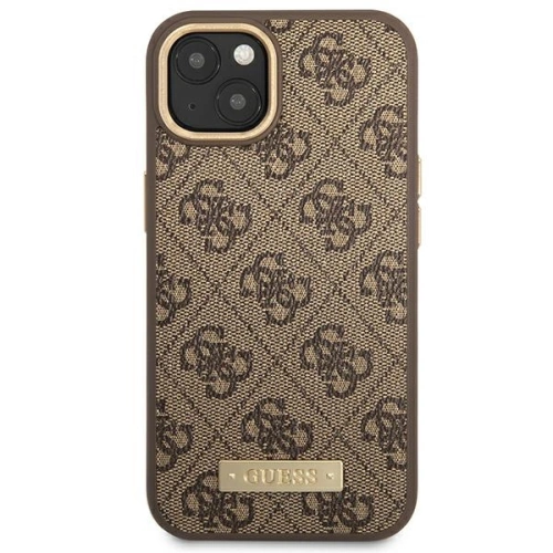 Kup Case Guess GUHMP14MU4GPRW Apple iPhone 14 Plus / 15 Plus braun/brown Hartschale 4G Logo-Platte MagSafe - GUE2198 - {ean13} - Sklep Home Screen