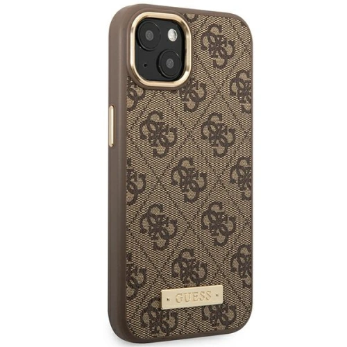 Kup Case Guess GUHMP14MU4GPRW Apple iPhone 14 Plus / 15 Plus braun/brown Hartschale 4G Logo-Platte MagSafe - GUE2198 - {ean13} - Sklep Home Screen