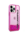 Kup Etui Karl Lagerfeld KLHCP14XLCKVF Apple iPhone 14 Pro Max różowy/pink hardcase Liquid Glitter Elong - KLD1185 - {ean13} - Sklep Home Screen