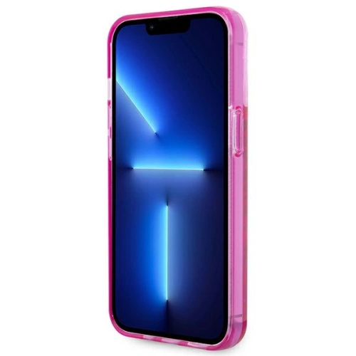 Kup Etui Karl Lagerfeld KLHCP14XLCKVF Apple iPhone 14 Pro Max różowy/pink hardcase Liquid Glitter Elong - KLD1185 - {ean13} - Sklep Home Screen