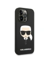 Kup Case Karl Lagerfeld KLHCP14XSLKHBK Apple iPhone 14 Pro Max Hardcase schwarz/black Silikon Karls Kopf - KLD1186 - {ean13} - Sklep Home Screen