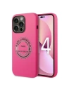 Etui Karl Lagerfeld KLHCP14XSRSGRCF Apple iPhone 14 Pro Max hardcase różowy/pink Silicone RSG