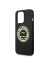 Buy Karl Lagerfeld KLHCP14XSRSGRCK Apple iPhone 14 Pro Max hardcase black Silicone RSG - KLD1189 - {ean13} - Home Screen Store Europe