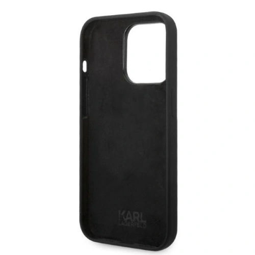 Kup Etui Karl Lagerfeld KLHCP14XSRSGRCK Apple iPhone 14 Pro Max hardcase negru/black Silicon RSG - KLD1189 - {ean13} - Sklep Home Screen