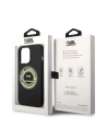 Buy Karl Lagerfeld KLHCP14XSRSGRCK Apple iPhone 14 Pro Max hardcase black Silicone RSG - KLD1189 - {ean13} - Home Screen Store Europe