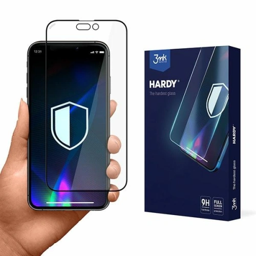 Kup Edzett üveg 3MK Hardy Apple iPhone 14/13/13 Pro fekete/black - 3MK4118 - {ean13} - Sklep Home Screen